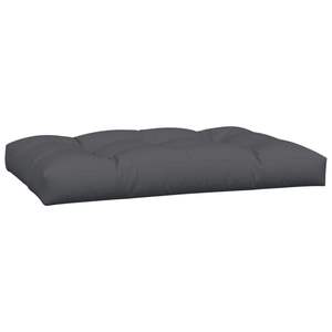 Coussin de palette 100% polyester en tissu anthracite pour usage extérieur - Product Image 4