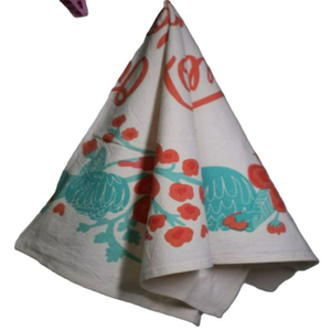 Paño de cocina 100% algodón orgánico de secado rápido, suave, cómodo, fácil de limpiar, con estampado colorido y reutilizable. - Product Image 6