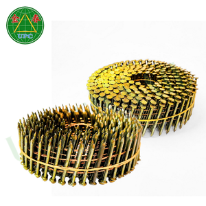 Material de acero de calidad de exportación para la fabricación de palets, 9000 clavos en rollo de 1-3/4" x 0.086" con vástago en espiral liso. - Product Image 1