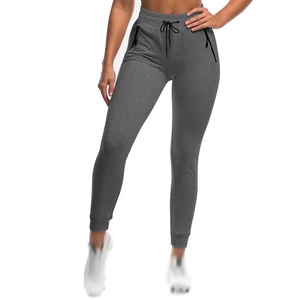 Women's Comfortable Yoga Sweat Pants Customized Breathable Jogger with Flat Front Hot Selling Plain Color <b>Cheap</b> Price - Product Image 1