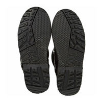 Bottes de moto mi-mollet en cuir microfibre, semelle extérieure en caoutchouc, fermeture éclair latérale, légères, respirantes, confortables, antidérapantes