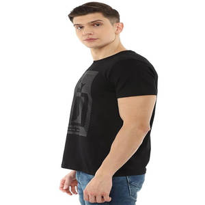 Camiseta de Hombre de Alta Calidad, Oversize, con Hombros Caídos, Personalizada con Bordado, Estilo Casual para Exteriores, Cuello Redondo, Manga Corta - Product Image 3