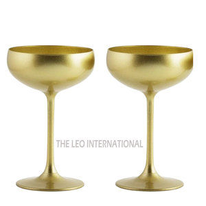 Vaso de Vidrio de Buena Calidad para Uso Doméstico, Vaso de Vidrio Dorado Brillante, Tamaño Personalizado, Juego de 4 en Oferta - Product Image 5