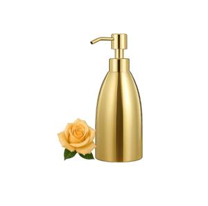 Dispensador de Jabón de Acero Inoxidable, Superventas, con Bomba de Acero Pulido Brillante, Dispensador Metálico Decorativo para Baño - Product Image 4