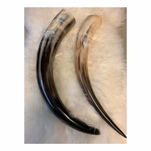 Cuerno de Búfalo Pulido Hecho a Mano, Cuerno Vikingo de Guerra |   Corneta Medieval Ecológica de Primera Calidad |   Regalo Nórdico Único para - Product Image 4