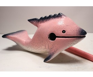 เครื่องดนตรีประเภทเพอร์คัชชันเครื่องดนตรีของตกแต่งบ้านของสะสมศิลปะทำจากประเทศไทยไม่มีการพิมพ์ - Product Image 1