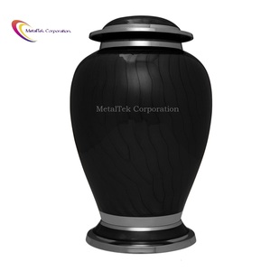 Customized Memorial <b>Ashes</b> Urn Personalized Aluminum Metal Cemetery Burial Jars Engraved Adult Funeral Cremation Urns <b>Keepsakes</b> - Product Image 4