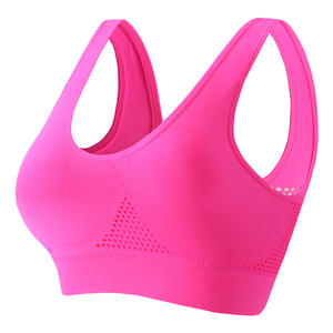 Sujetador Deportivo Transpirable para Mujer, Sin Costuras, con Copas, Bralette Transpirable, Sin Varillas, Cómodo, para Correr, Fitness, Yoga - Product Image 5