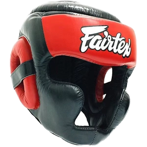 Leather Training Headgear for Boxing and Martial Arts-<b>Dummy</b> Type Protective Secure Fit & Long-Lasting Construction - Product Image 1