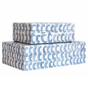 Nouvelle Arrivée Boîte à Bijoux en Os à Motif Géométrique, Boîte de Rangement Décorative en Os, Organisateur de Bijoux en Os à Prix de Gros - Product Image 5