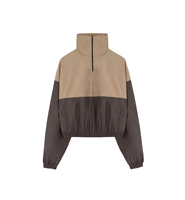 Veste d'hiver en toile unisexe de haute qualité avec logo personnalisé, légère, coupe-vent, respirante, pour activités de plein air et course à pied, grandes tailles