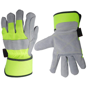 ถุงมือช่างริกเกอร์แบบหนาพิเศษ สำหรับงานหนัก ใช้ในงานก่อสร้างสนามน้ำมันและงานริกกิ้ง ถุงมือช่างริกเกอร์หนังสำหรับงานอุตสาหกรรม - Product Image 1