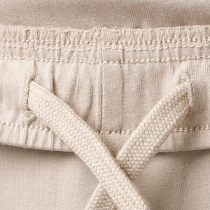 Shorts de sport décontractés pour hommes en jersey beige, légers, pour la gym, l'entraînement, la course et les activités sportives estivales - Product Image 5