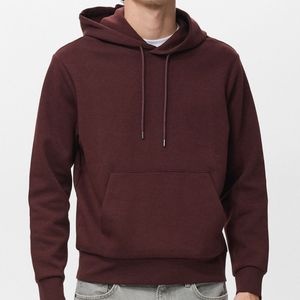 Sweat-shirts d'hiver surdimensionnés en polaire polyester/coton avec logo personnalisé de haute qualité, impression en relief, pour hommes, OEM ODM - Product Image 1