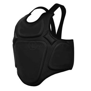 Protège-corps en cuir PU respirant pour entraînement de Muay Thai, boxe et kickboxing, avec options de logo personnalisé et de taille - Product Image 4