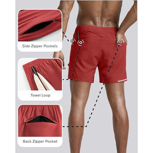 Nouveaux designs de shorts de sport pour hommes, shorts de course, shorts de fitness, shorts d'entraînement, pantalons courts d'été pour hommes - Product Image 4