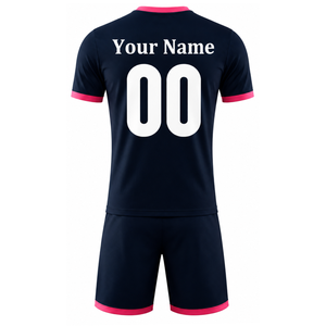 Ensemble maillot/culotte de football pour homme de l'équipe nationale avec nom et numéro personnalisés, antibactérien, séchage rapide, Spandex/Polyester, été - Product Image 6