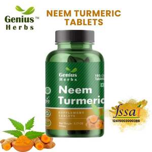 Tabletas de Neem y Cúrcuma, Fórmula Natural Detox para una Piel Sana y Vitalidad, Suministro a Granel, Cuidado de la Salud Profesional - Product Image 3