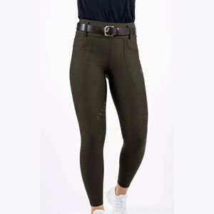 Pantalon d'équitation extensible 4 directions de haute qualité, leggings, collants, vêtements d'équitation en tissu technique au toucher doux - Product Image 2