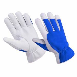 Guantes de Trabajo de Cuero de Cabra de Alto Rendimiento con Logotipo Personalizado, Guantes de Protección Personal Resistentes a la Abrasión - Product Image 2