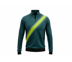 Digital Print Quarter Zip <b>Pullover</b> <b>Jacket</b> Manufacturer <b>Men</b> Women Youth Sportswear Quick Dry Team <b>Pullover</b> - Product Image 4