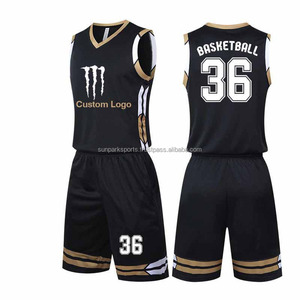 Nouveauté Maillots de basket-ball pour hommes Ensembles uniformes Respirant Grande taille Adulte Personnalisé 100% polyester Anti-UV Séchage rapide Sport - Product Image 1
