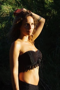 Top Corsé de Algodón con Encaje Rojo Estilo Boho, Ropa de Festival Fairycore, Atuendo Ligero de Verano para Mujer - Product Image 3