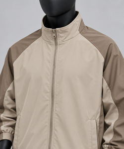 Ensemble de survêtement personnalisé pour homme, vêtements de sport, tenue d'entraînement, veste et pantalon en polyester, fabricant OEM ODM - Product Image 5