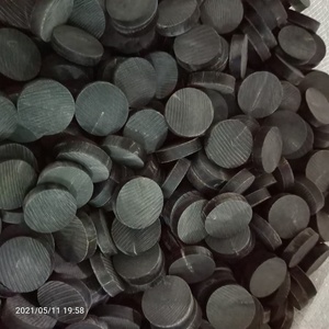 Boutons en corne noire naturelle de buffle, fabriqués en Inde, accessoires de vêtement écologiques, en forme de bouton brut - Product Image 5