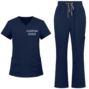 2026 Haute Qualité OEM Faible MOQ Uniformes médicaux personnalisables avec logo pour hôpitaux dentaires, uniformes médicaux XL pour médecins, hommes et salons de beauté - Product Image 1
