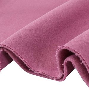 Sudadera con Capucha Rosa para Mujer, Manga Larga, Corta, Informal, de Forro Polar, Color Sólido, para Otoño - Product Image 4