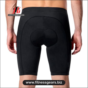 High Performance Eco-Friendly Breathable Spandex/Polyester <b>Cycling</b> <b>Shorts</b> Customizable Options Men-<b>Padded</b> Comfort Quick Dry - Product Image 2