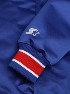 HOMAGE X Starter Cubs เสื้อแจ็คเก็ตสตรีทแวร์หนังแท้ 100% กันลม เป็นมิตรกับสิ่งแวดล้อม - Product Image 3