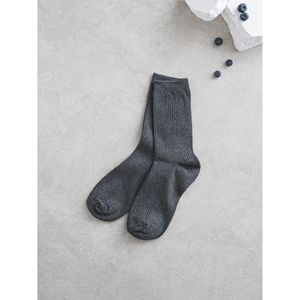 Monfoot Deep Grey Golji Long Calcetines Mujer - Product Image 1