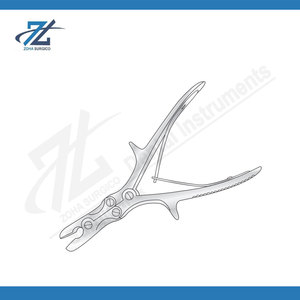 Rongeur à os à action composée Luer Stille, en acier inoxydable de haute qualité, instrument chirurgical orthopédique, fabricant Pakistan - Product Image 5