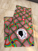 Tela de Algodón con Estampado Africano Personalizado, Diseño OEM, para Bodas, Escuelas, Organizaciones No Gubernamentales, Venta al Por Mayor, Nigeria, Ghana, Kenia