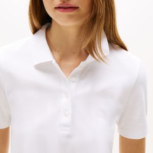 T-shirt polo en coton pour femmes, manches courtes, respirant, été, vente en gros, logo personnalisé, OEM, ODM, t-shirt polo respirant pour femmes - Product Image 2