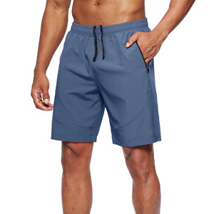 Shorts de sport unisexes pour homme et femme, solides, mi-longueur, pour l'été - Shorts de jogging légers, respirants et à séchage rapide en polyester/coton pour homme - Product Image 3