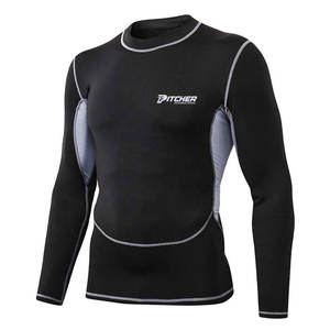 Conjunto de Rashguard Pro Fitness para Hombre, Ropa Deportiva Flexible para Entrenamiento en Gimnasio, Atuendo Atlético para Hombre - Product Image 1
