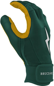 Gants de frappeur de baseball en cuir personnalisés pour la main gauche avec fermeture auto-agrippante, durables, respirants, tailles et couleurs personnalisables - Product Image 4