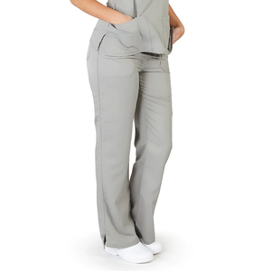 Hospital Uniforms Medical <b>Scrubs</b> Unisex Nursing Uniform <b>Scrubs</b> Suit Customized 100% Cotton Jersey <b>Scrub</b> <b>Sets</b> - Product Image 5