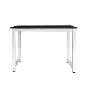 โต๊ะคอมพิวเตอร์ไม้สีดำขนาด 110 ซม. แข็งแรงทนทานและดีไซน์สวยงาม - Product Image 2