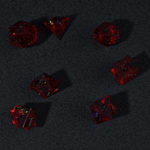 Approvisionnement mondial en dés en résine en vrac, dés polyédriques en résine pour jeux de table professionnels DND RPG, équipement de jeu en gros - Product Image 5