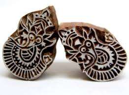 Sello de Henna de Madera de Calidad Premium para Exportación Global, Forma Irregular, Duradero, Varios Tamaños, Corrugado, Ecológico, Moderno - Product Image 4