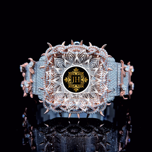Reloj de Diamantes de Lujo para Mujer, Analógico, con Números Romanos, Caja Rectangular, Cristal de Zafiro, Movimiento de Cuarzo, Cierre de Joyería, Acero Inoxidable - Product Image 1