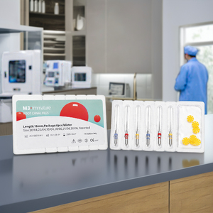 M3 Immature File CM <b>Wire</b> NiTi Manual Endodontic Rotary Flexible Root Canal Dental Instrument Class I CE ISO from INDIA - Product Image 1