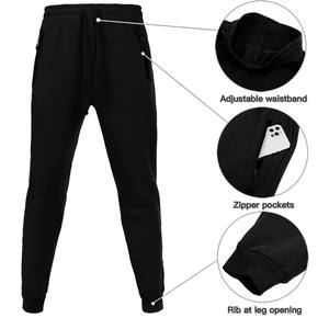 Conjunto deportivo para hombre, corte ajustado, tela suave y transpirable, pantalones con capucha, cintura elástica, informal, para correr, ligero y en oferta. - Product Image 4