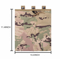 Pochette de récupération tactique MOLLE pour chargeurs, sac de rangement à cordon pour magazines, support pour équipement de chasse, accessoire de sac OPP