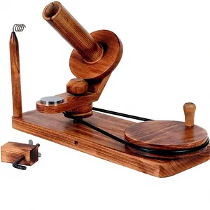 Wooden Yarn Swift And <b>Ball</b> Winder For Hand Knitting With Smooth Rotation And Durable Design - Product Image 4