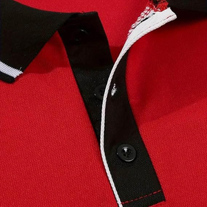 Chemises polo pour hommes, vente chaude, matière confortable, nouveau design, logo personnalisé, couleur unie, respirantes, pour hommes - Product Image 5